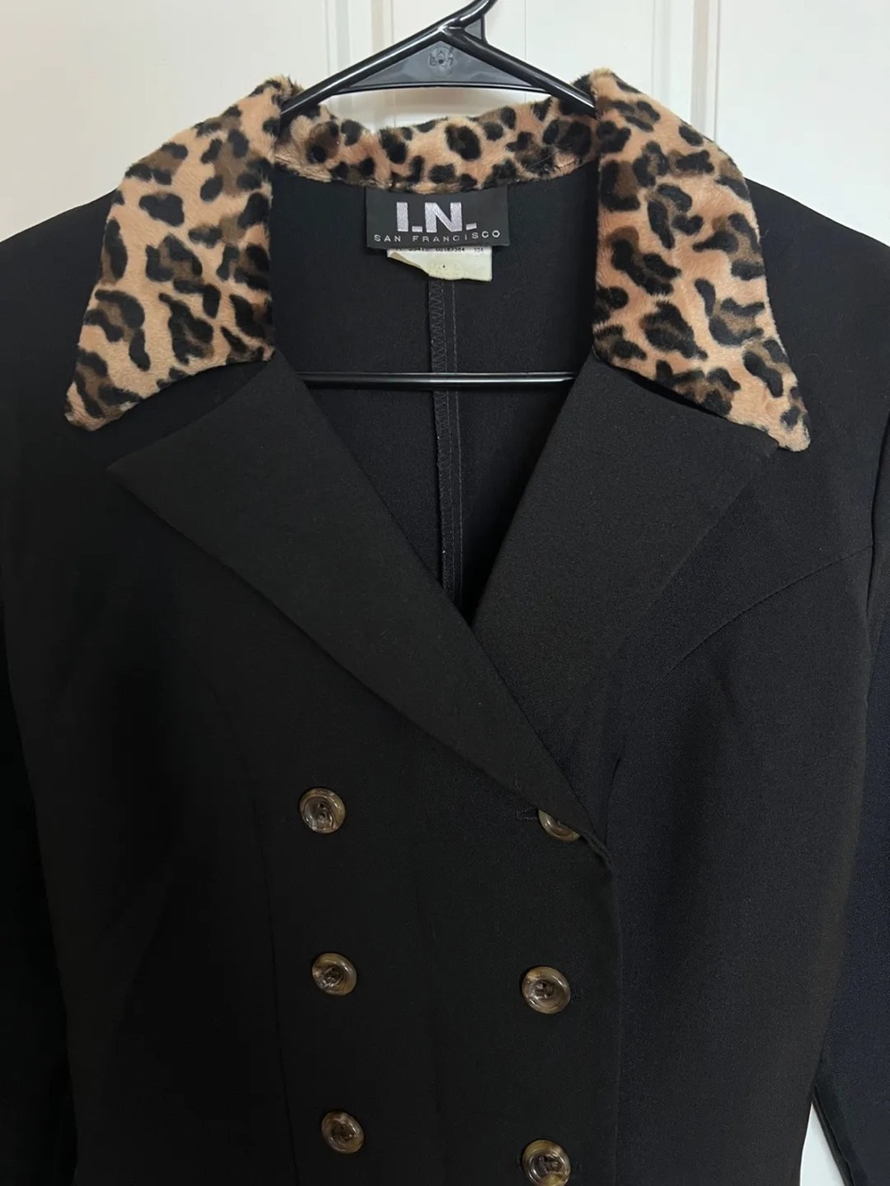 Vintage Cheetah Detail Jacket/Dress - Picture 2 of 4